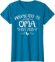 Promoted to Oma Est 2025 Soon to Be Mom Mother's Day