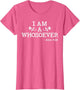 I Am A Whosoever John 3:16 Bible Christian Gift T Shirt