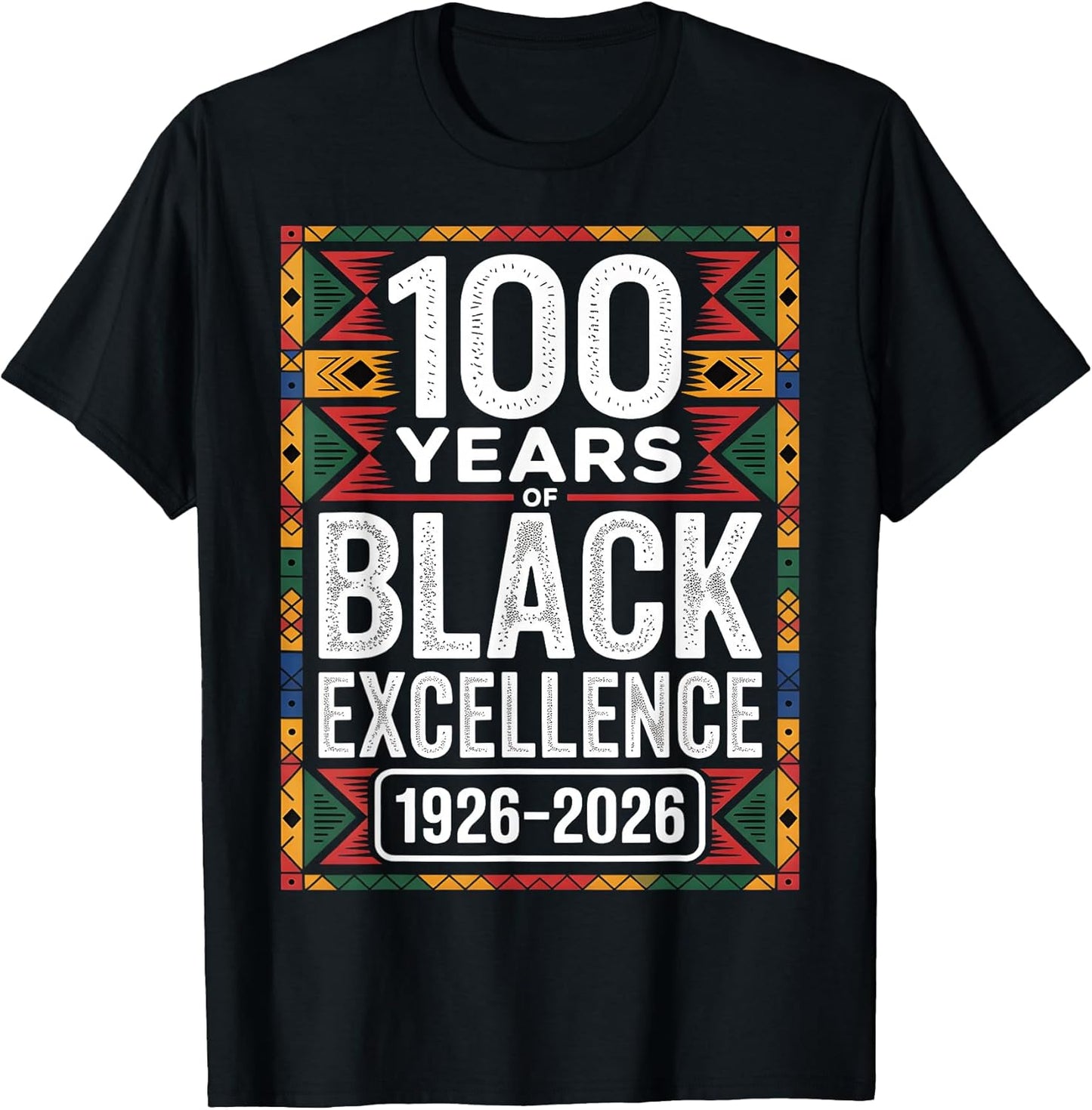 100 Years of Black Excellence 1926–2026 Juneteenth Pride