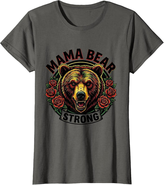 Mama Bear Strong Fierce Motherhood Design