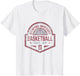 Stanford Cardinal Basketball Vintage Perimeter White