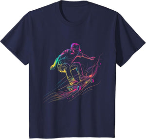 Skateboard Skateboarding Skater Boy Retro