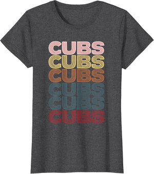 Retro Cubs Name Throwback Vintage