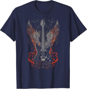 Rock & Roll Guitar with Wings