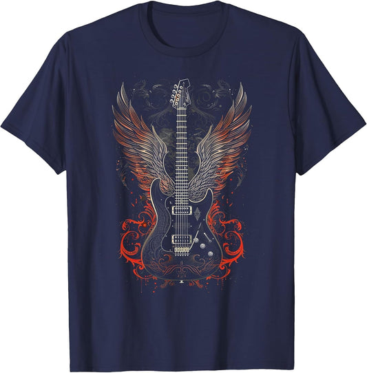 Rock & Roll Guitar with Wings
