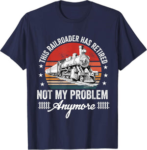 Retired Railroader Railroad Worker Retirement Train Lover