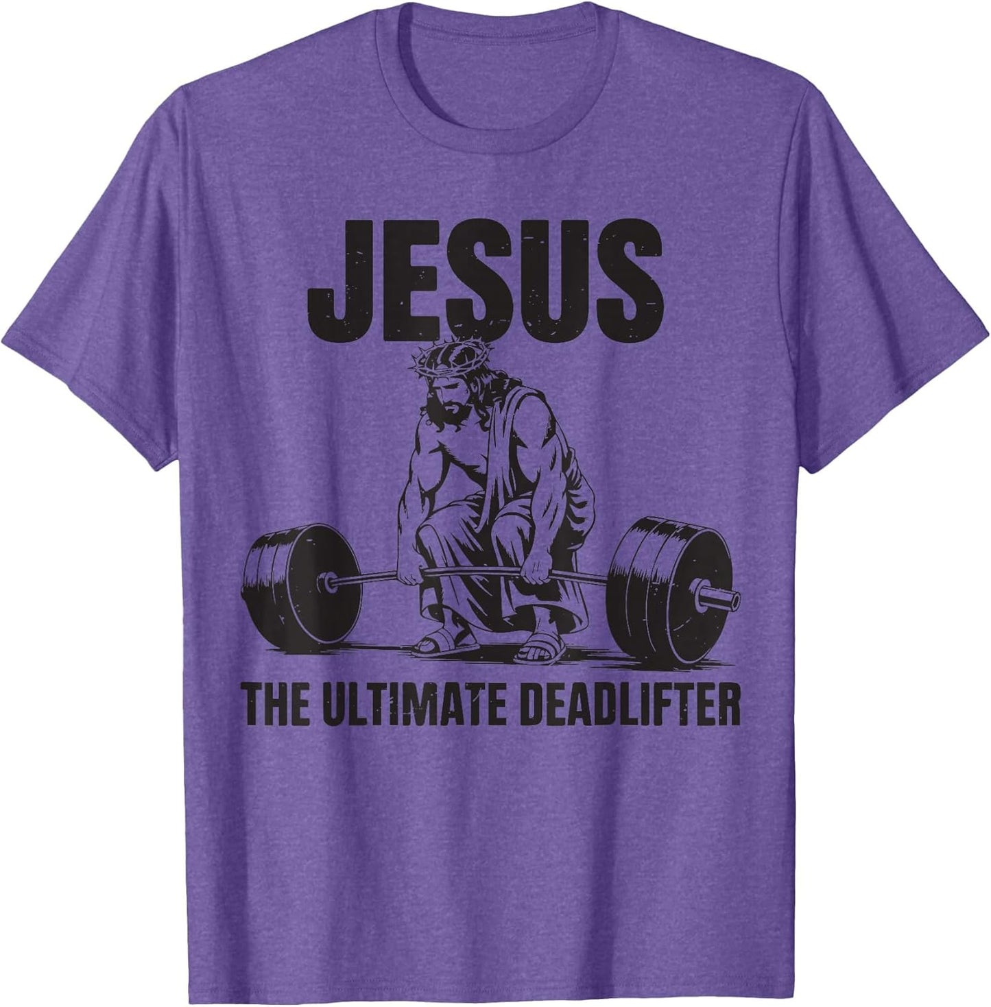 Funny Christian Gym Jesus The Ultimate Deadlifter Workout