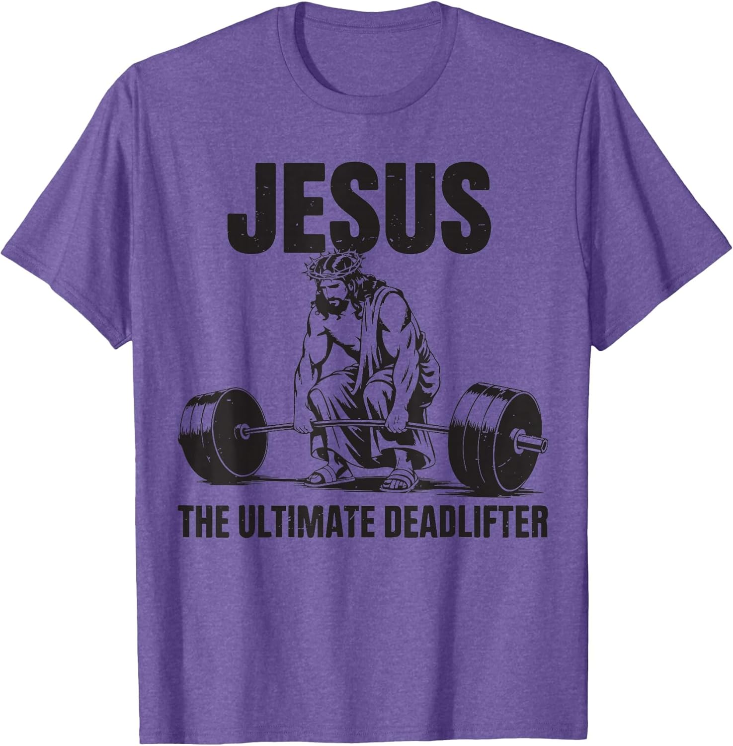 Funny Christian Gym Jesus The Ultimate Deadlifter Workout