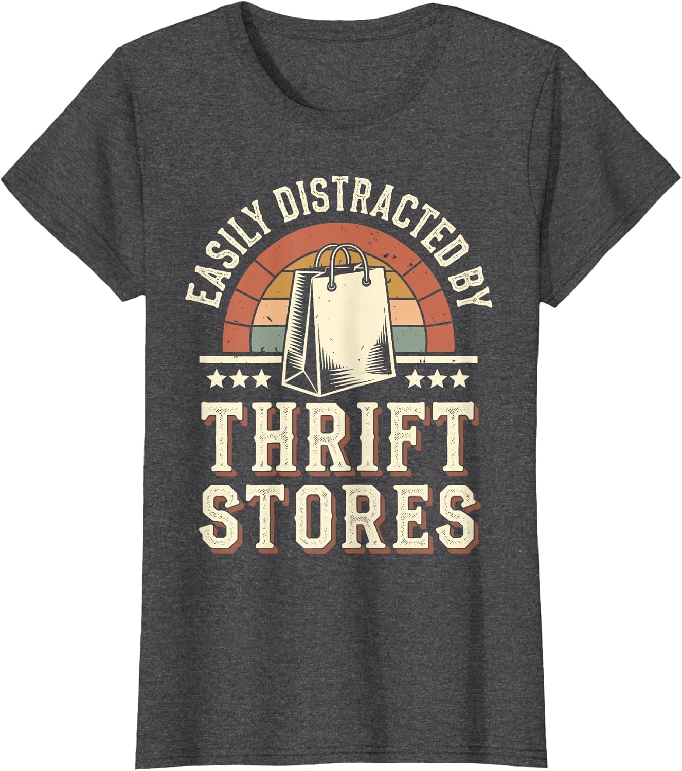 Easily Distracted by Thrift Stores Funny Thrifting Thrifter