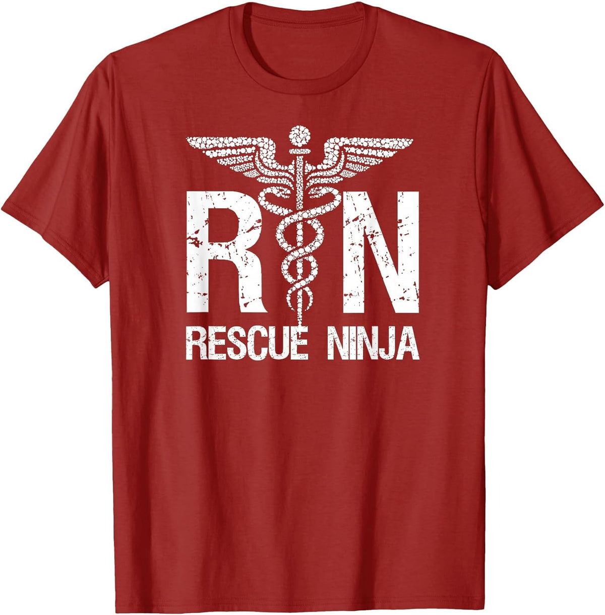 RN Rescue Ninja Funny Registered Nurse Nursing Joke Quote
