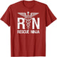RN Rescue Ninja Funny Registered Nurse Nursing Joke Quote
