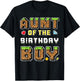 Aunt of The Birthday Boy Gamer Pixel Birthday Party Matching
