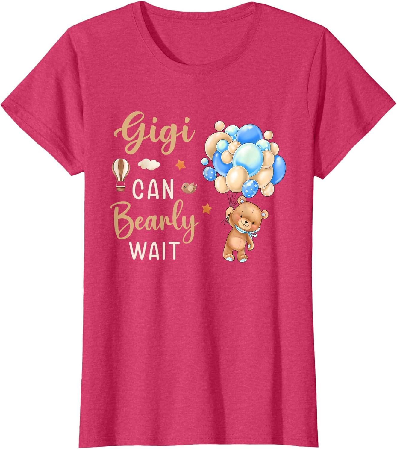 Gigi Can Bearly Wait Bear Gender Neutral Boy Baby Shower