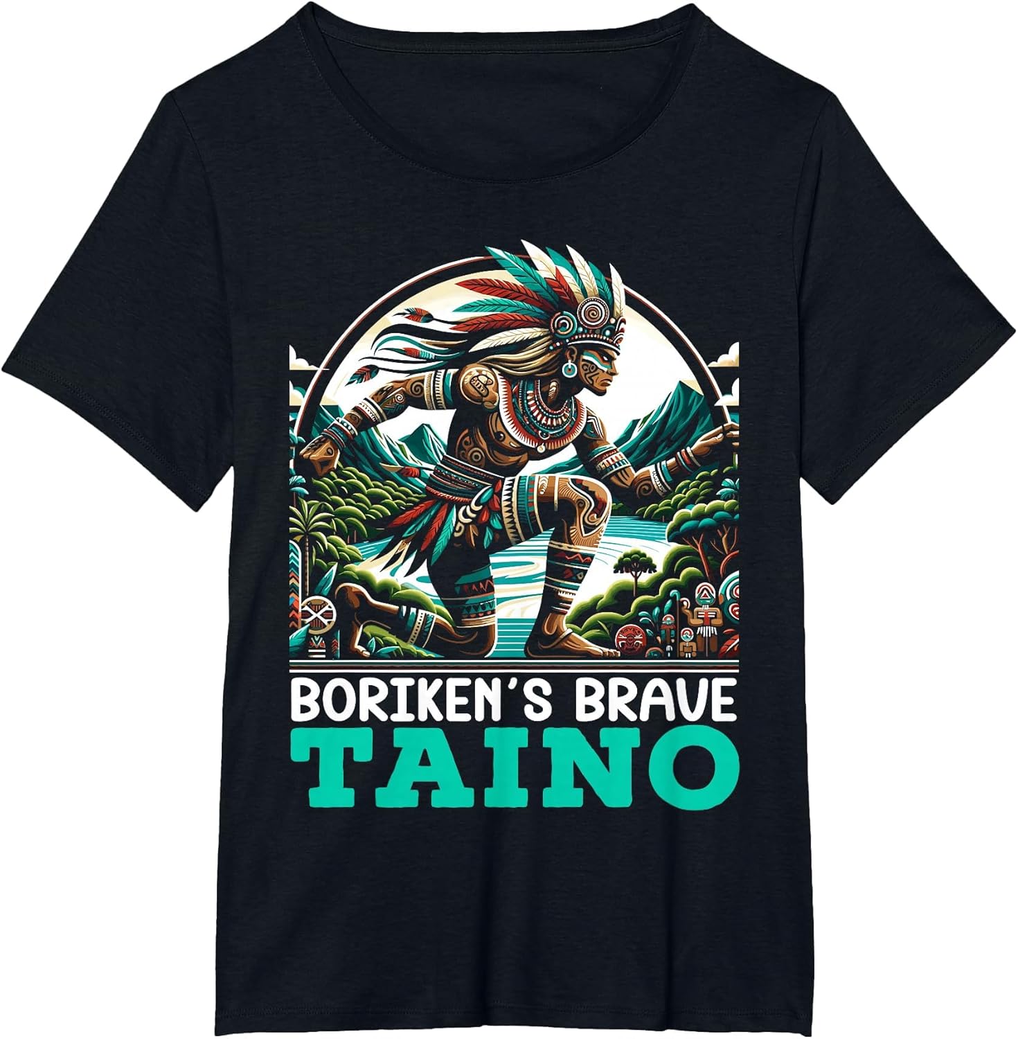 Taino Warrior Puerto Rico Indigenous Carribbean Culture