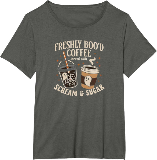 Halloween Coffee Freshly Boo’d Scream Sugar Ghost