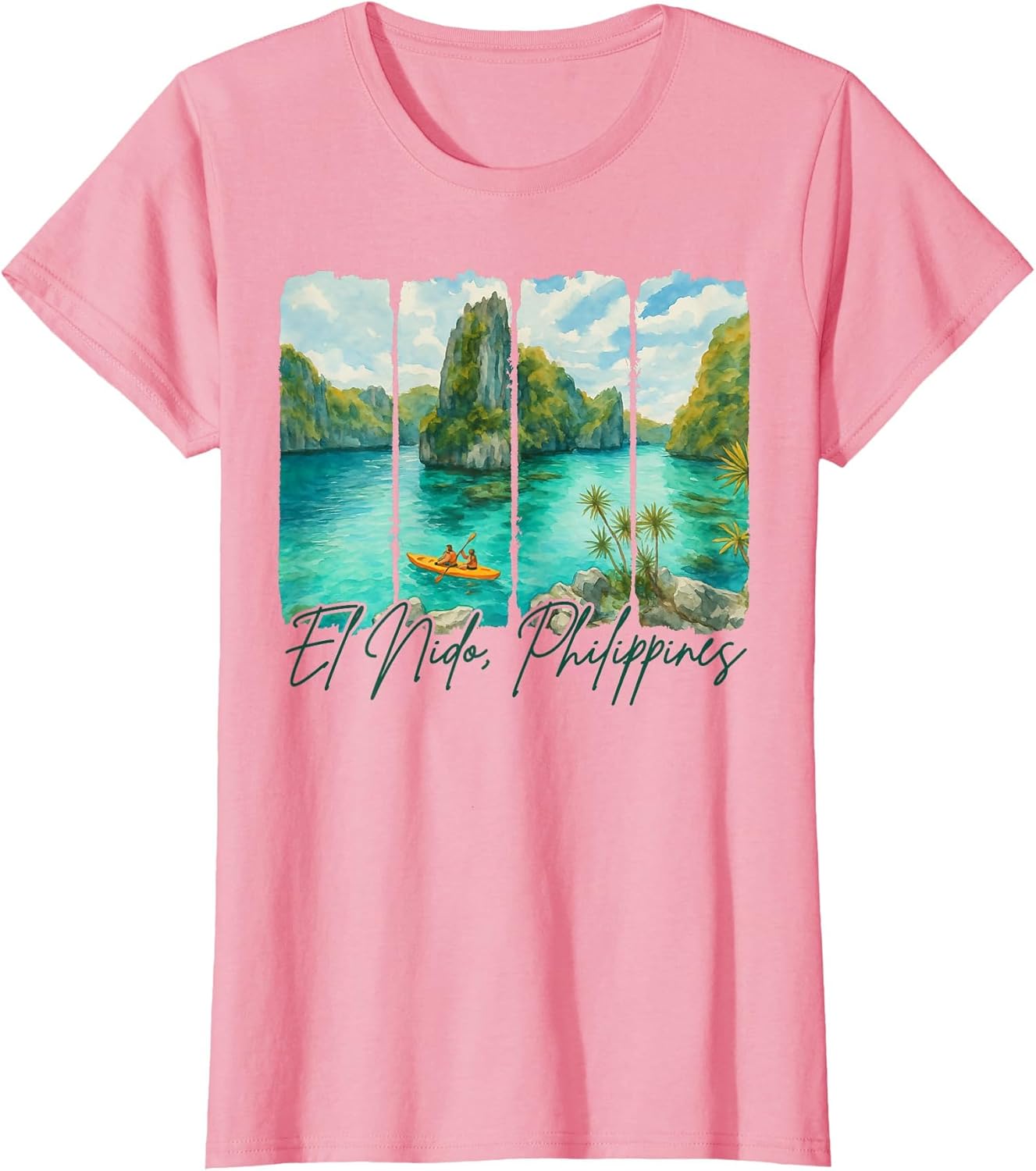 El Nido Philippines Travel Trip Brushstroke El Nido Souvenir