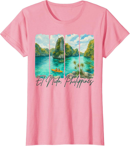 El Nido Philippines Travel Trip Brushstroke El Nido Souvenir