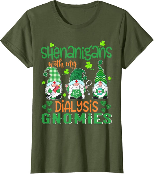 Shenanigans with My Dialysis Gnomies St Patricks Day Nurse