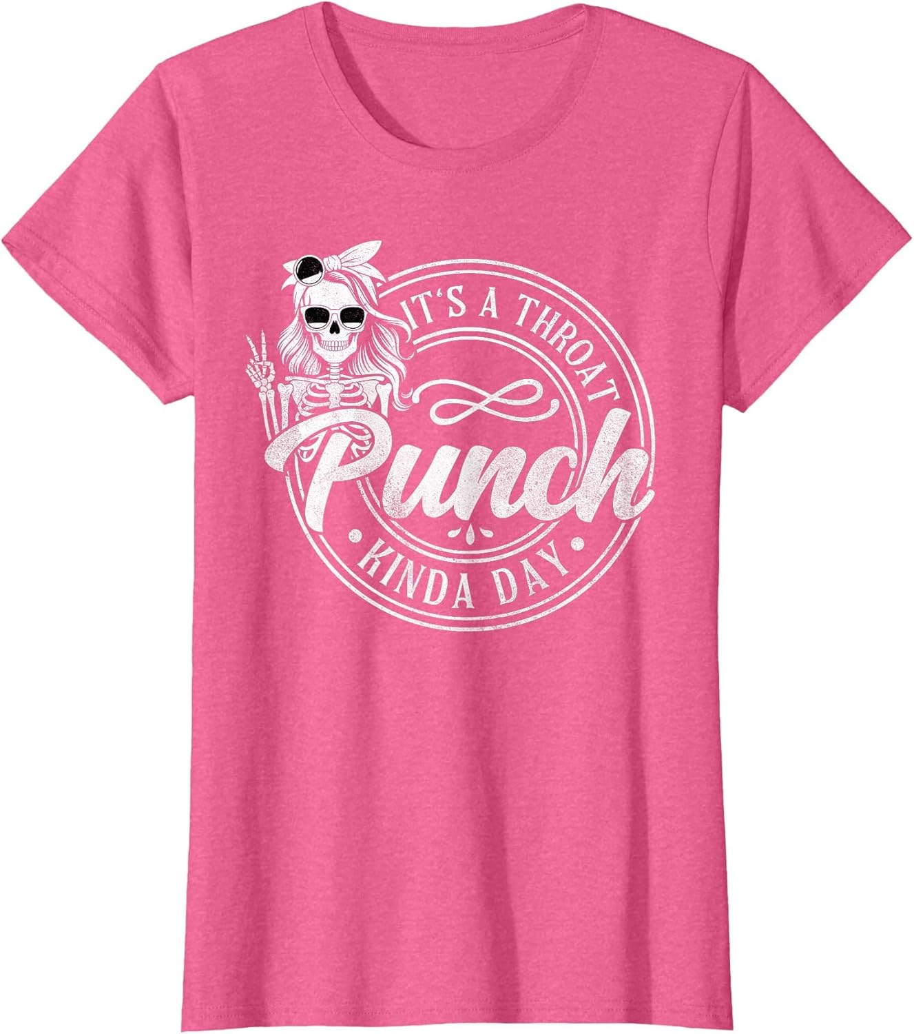 It's A Throat Punch Kinda Day Funny Throat Punch Humor