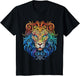 Lion Mandala Art Animal Love Colorful Graphic Lion