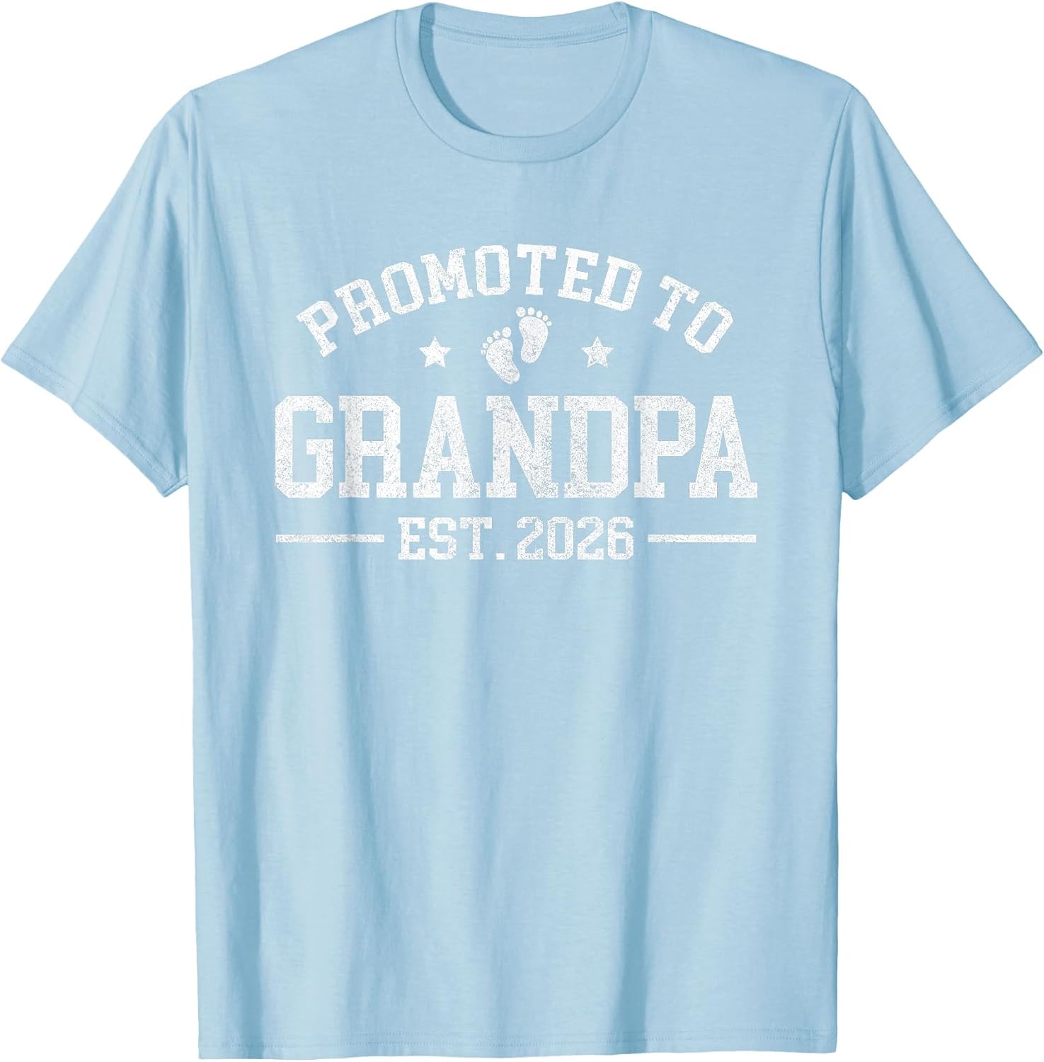 Promoted to Grandpa est. 2026 Grandparents Baby Announcement