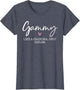 Gammy Like A Grandma Only Cooler Heart Mother's Day Gammy