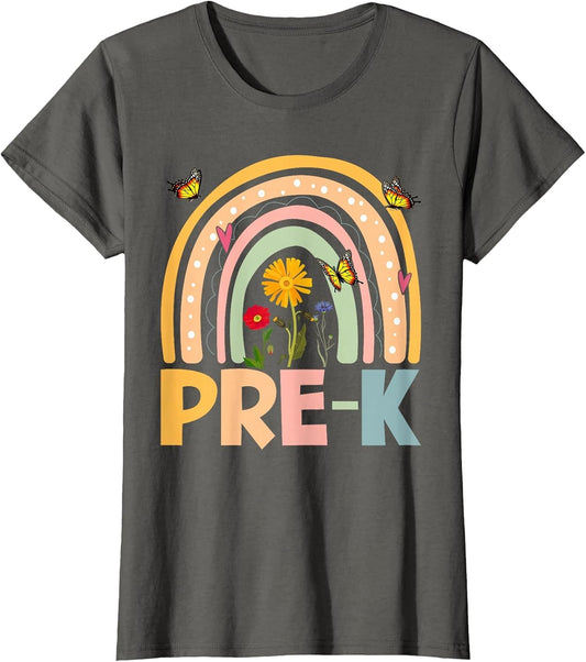 Wildflower Pre-K Preschool Team Floral Teacher Girls