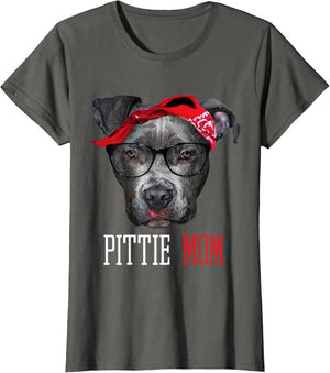 Pittie Mom Pitbull Dog Lovers Mothers Day Women