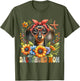 Dachshund Mom Dog Lover Mother's Day Retro Floral Women