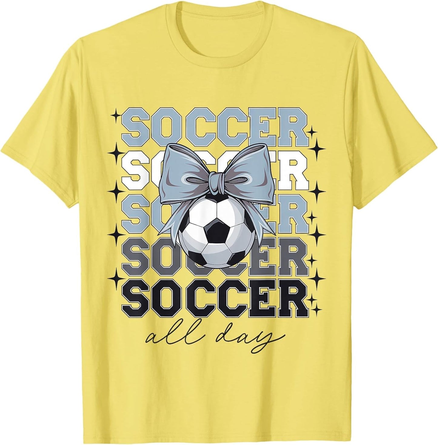 Groovy Soccer Coquette Bow Girls Women Soccer All Day