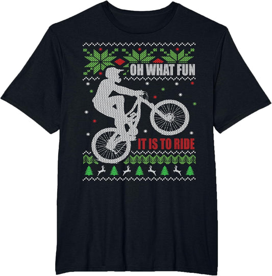 Ugly Christmas, Mountain Bike, Biking, Funny