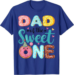 Dad of The Sweet One 1st Birthday Girl Donut Party