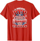 Red Friday - Design ON Back - I Support Our Troops