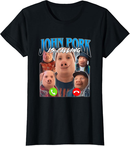 John Pork is Calling Funny Gen Z Brainrot Trending Gag Meme