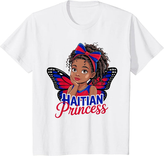 Haitian Princess Girls Pride Haiti Flag Day