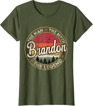 Brandon The Man The Myth The Legend Personalized Name