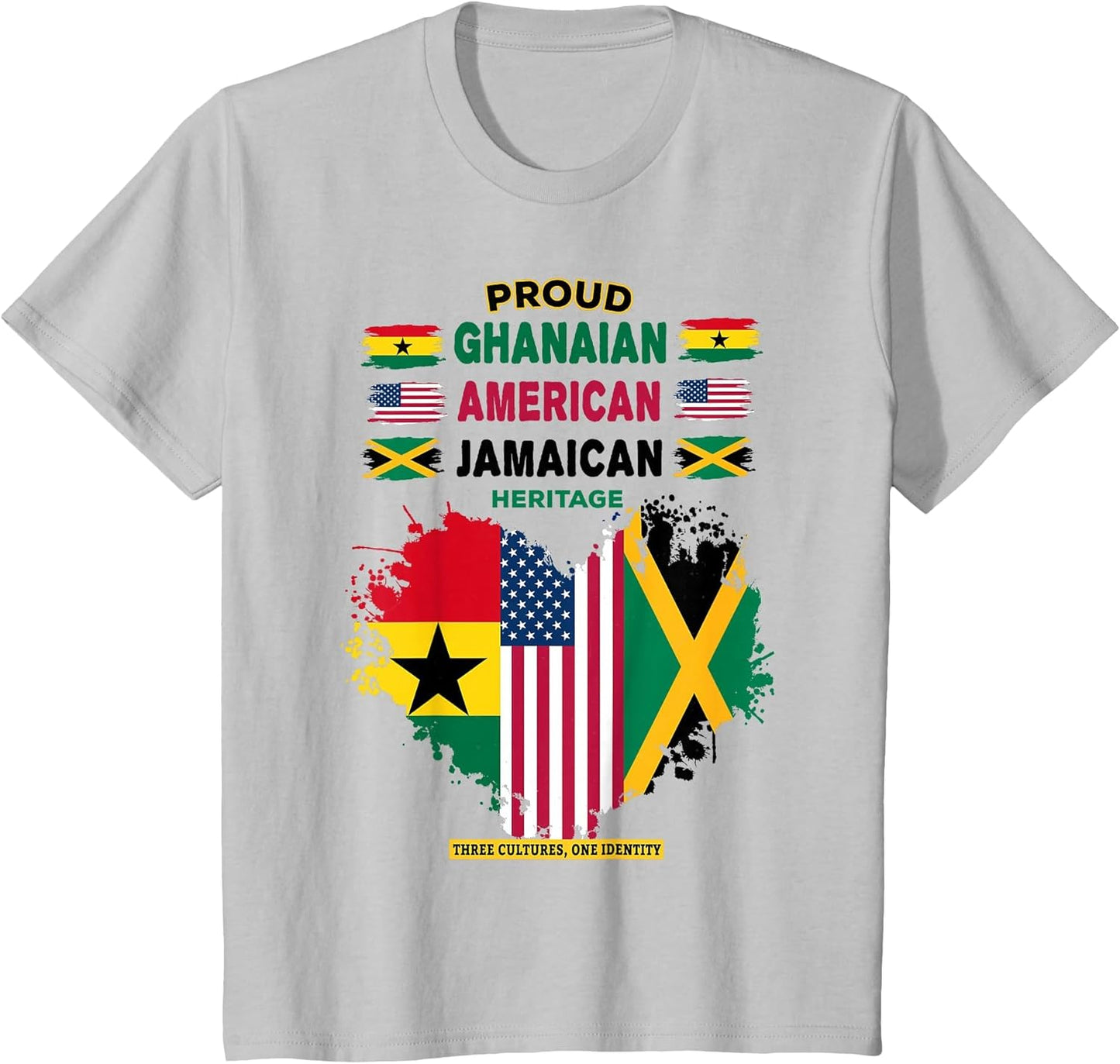 Jamaican American Ghanaian Flag Outfit Idea for Kids Ghana