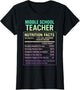Middle School Teacher Funny Facts