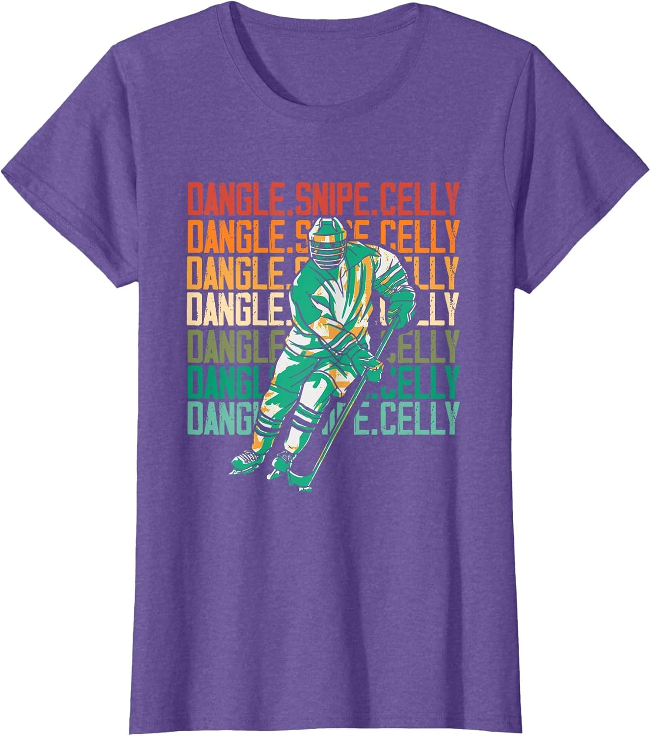 Retro Dangle Snipe Celly | Winter Sports | Ice Hockey Player