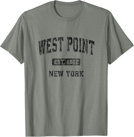 West Point New York NY Vintage Athletic Sports Design