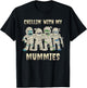 Chillin with My Mummies Halloween Boys Kids Funny