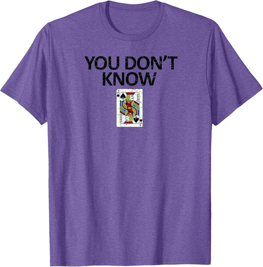 You Don't Know Playing Card Jack