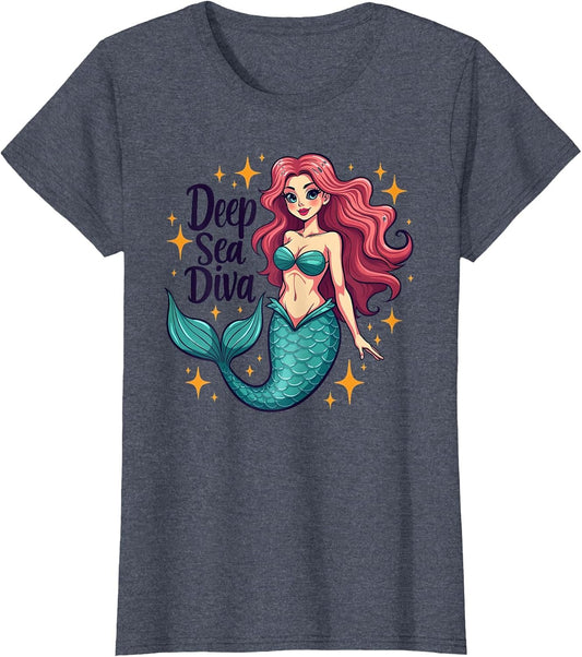 Deep Sea Diva Mermaid Design for Girls