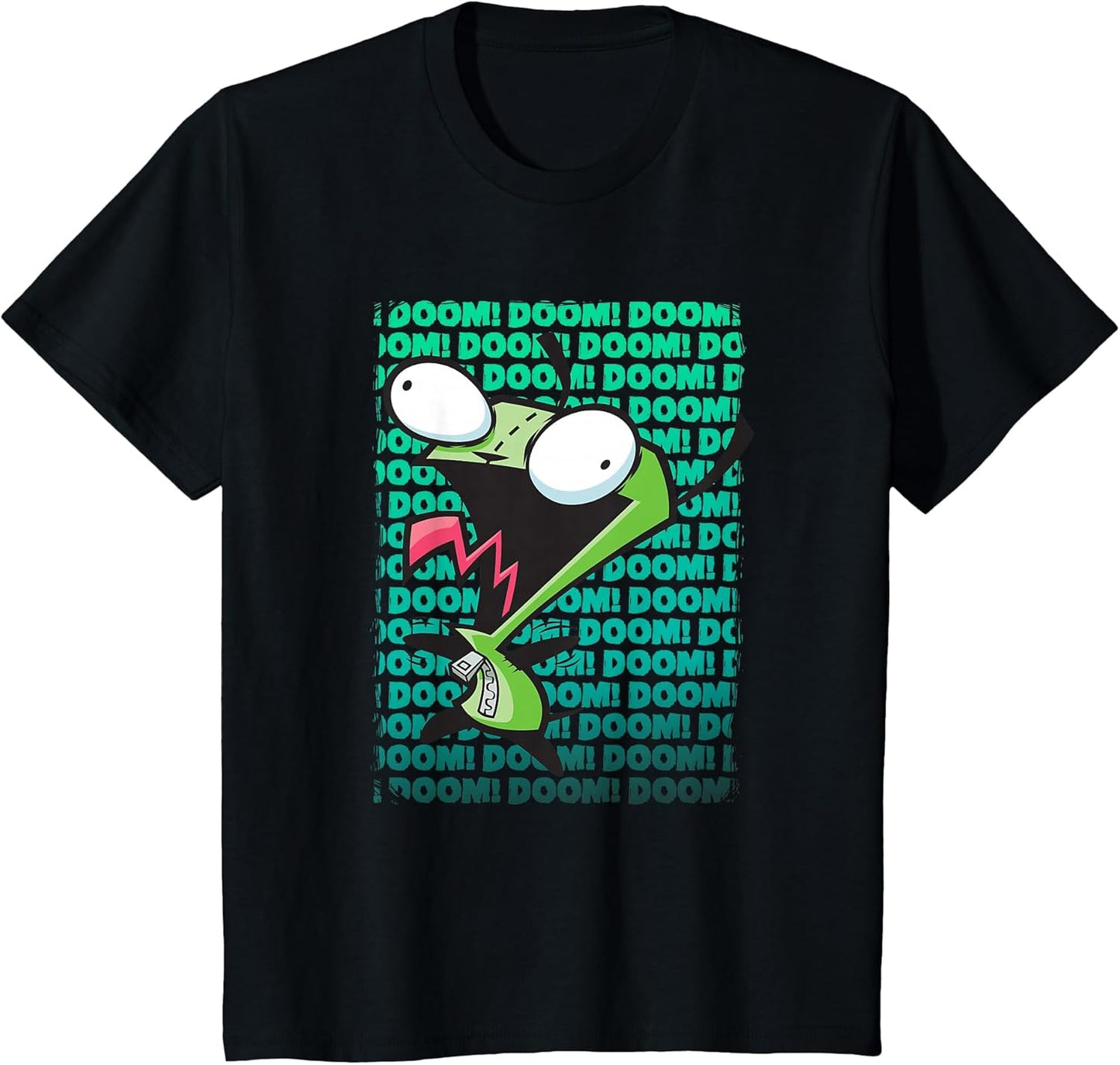 Invader Zim Doom! Doom! Doom! Screaming Gir Gradient Poster