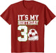Kids 3 Year Old Soccer Boy Its My 3rd Birthday Soccer Ball