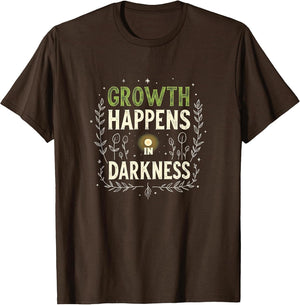 Growth Happens in Darkness Mental Health Design