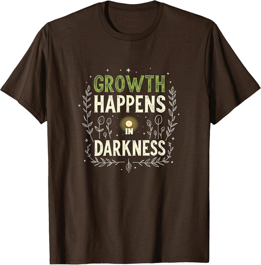 Growth Happens in Darkness Mental Health Design