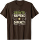 Growth Happens in Darkness Mental Health Design