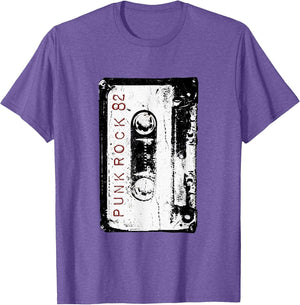 Punk Rock 80's Retro Concert Mixtape Cassette Vintage