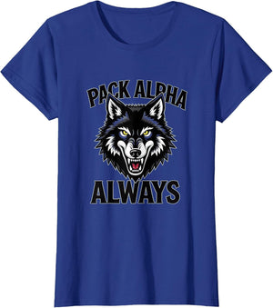 Pack Alpha Always Alpha Wolf Design